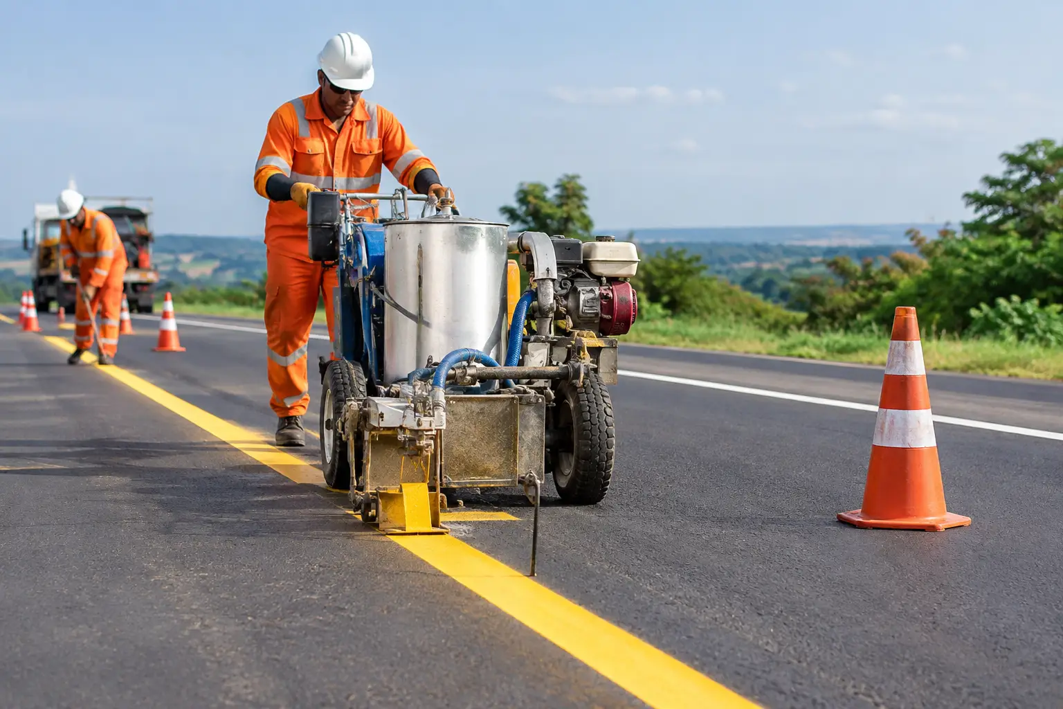 Demarcação sustentável: como reduzir perdas na obra viária